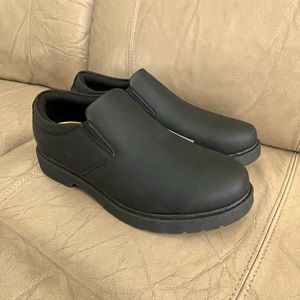 Perry Ellis Portfolio Mens low top Chelsea work boots